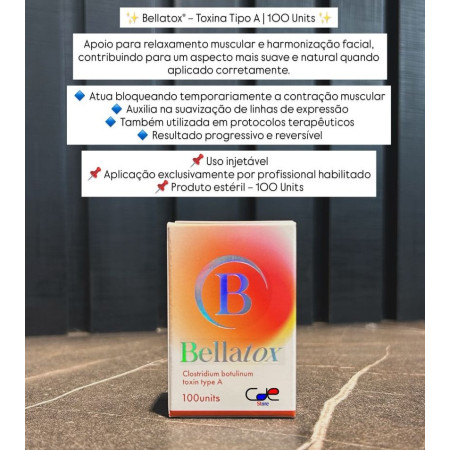BOTOX BELLATOX 100UN  BOTULINUM TOXION