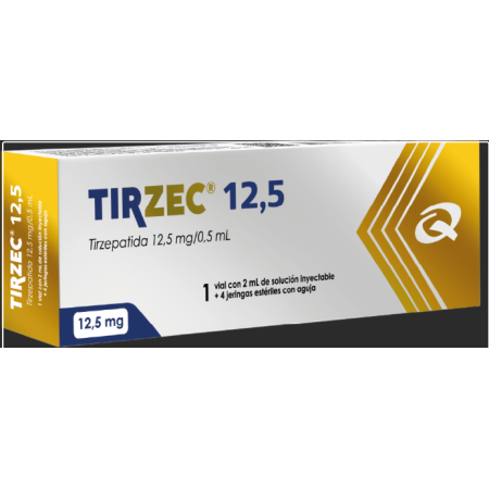 TIRZEC 12.5ML 1 AMPOLA 4 SERINGA 2ML