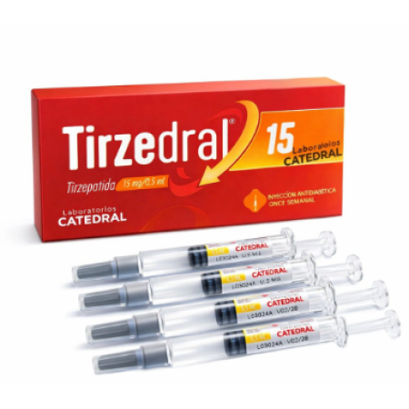 TIRZEDRAL SERINGA 15MG CATEDRAL