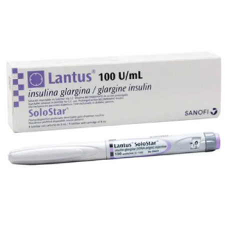 INSULINA GLARGINA 100U/ML LANTUS 1 CANETA