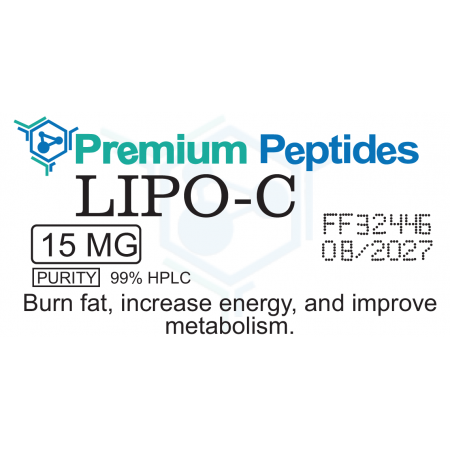 PEPT LIPO-C 15MG PREMIUM QUEIMA DE GORDURA + ENERG