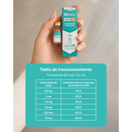 SLIMEX 1 AMPOLA 15MG