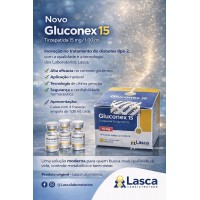 GLUCONEX 15 4 AMPOLAS TIRZEPATIDA LASCA