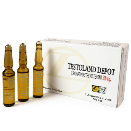 TESTO TESTOLAND DEPOT CIPIONATO 200MG 3AMPOLA
